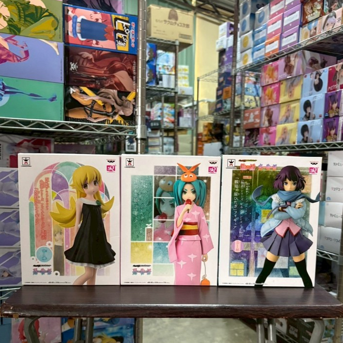 🌀日版客🌀 日版 化物語 憑物語 SQ 戰場原黑儀 忍野忍 斧乃木余接 西尾維新 物語系列 景品 公仔