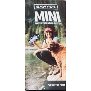 全新現貨，快速出貨 Sawyer MINI Water Filter 0.1微米, 無BPA, 超輕量隨身濾水器