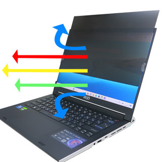 【Ezstick】MSI Stealth 14 AI Studio A1VEG 筆電 抗藍光 防眩光 防窺片