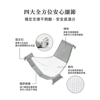 小獅王辛巴Simba嬰兒沐寓成長澡盆用浴網