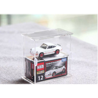 古德模型🚗 多美小汽車1/63 雙層展示盒 (壓克力展示盒 防塵收納盒 收藏盒)