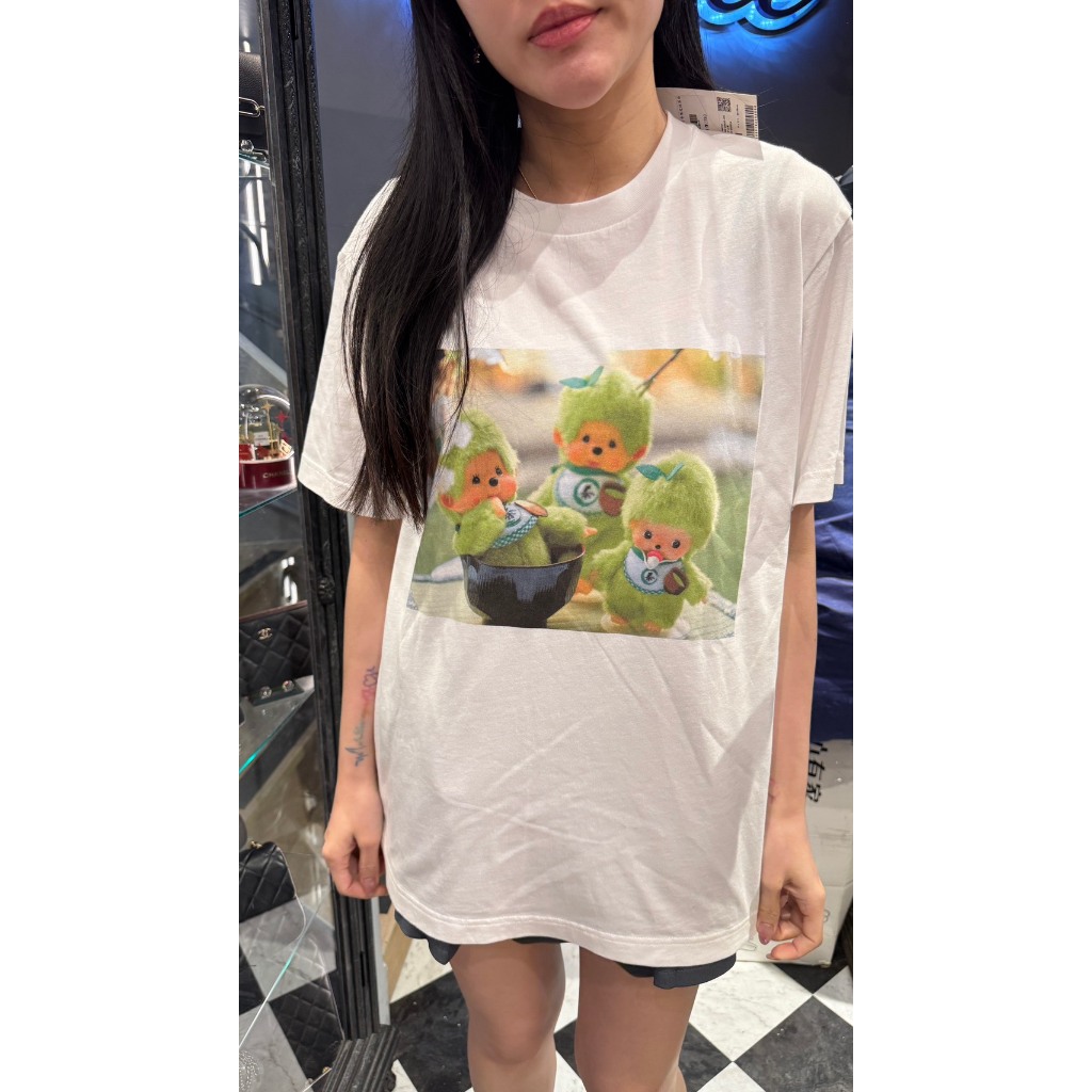 (NSG)國際批發物流---日本蒙奇奇限定抹茶白T(M)/蒙奇奇雷門東京限定黑T/蒙奇奇lody限定黑T(M)