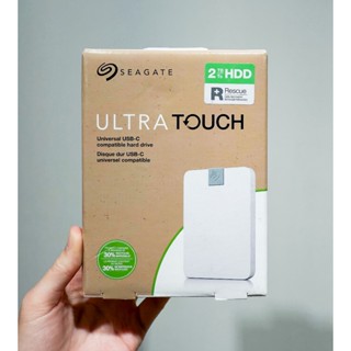 全新未拆｜Seagate 希捷Ultra Touch USB-C 2TB 行動硬碟-雲朵白 HDD 外接硬碟