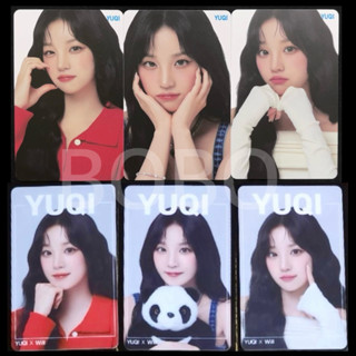 (G)I-DLE 官方限量yuqi雨琦 謂乳酸奶全家代言小卡 i-dle gidle