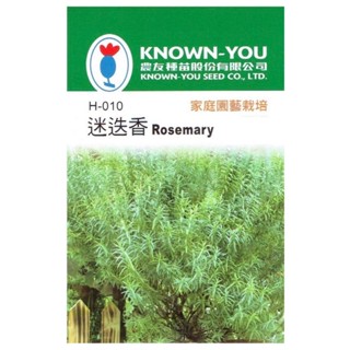種子王國 迷迭香【香藥草種子】直立型迷迭香 農友牌 小包裝種子 約30粒/包