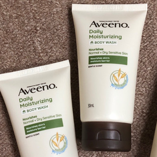 全新 Aveeno 艾惟諾 燕麥 沐浴露 30ml 沐浴乳 乾敏肌適用 旅行 隨身 出國