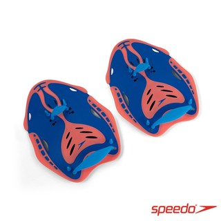 【Speedo】成人劃手板 Power Paddle 藍/紅