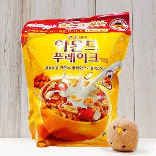 COSTCO 好市多 韓國 家樂氏 杏仁玉米片 600公克 杏仁 玉米片 維生素 早餐脆片 Almond Flakes