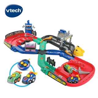 【英國 Vtech 】嘟嘟車系列-競速遙控賽車軌道組