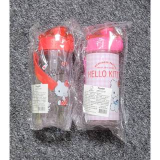 SANRIO 三麗鷗 HELLO KITTY 直飲手提水壺 彈蓋水壺 500ml 水杯 水壺