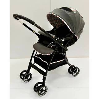 【原廠認證福利品】Aprica 0-3歲 智慧型雙向自動四輪嬰幼兒四輪手推車 LUXUNA Air
