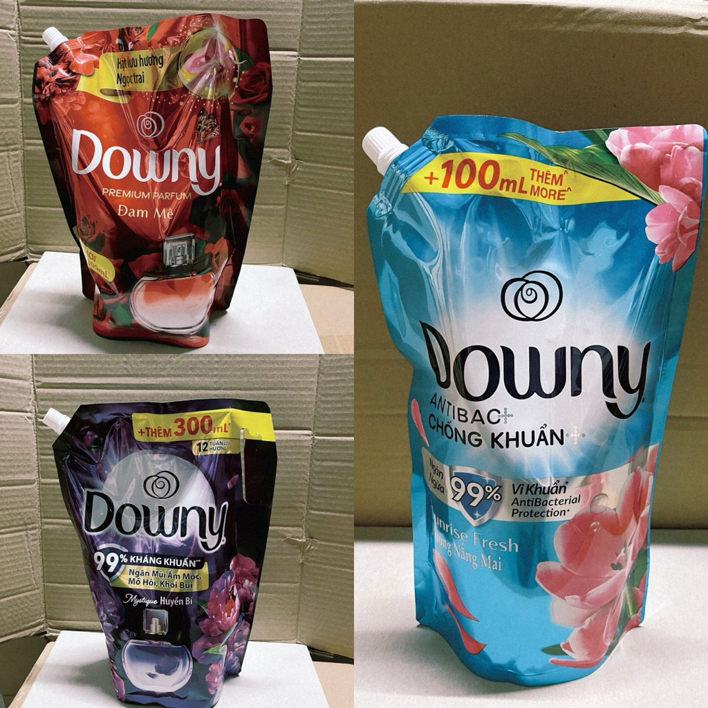 Downy越南-（711可5包/其他物流限3包）衣物柔軟精1600ml