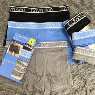 (PSM街頭潮流選) 正品實拍 CALVIN KLEIN BAMBOO BOXER 男竹纖維內褲三入組