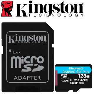 Kingston 金士頓 128GB microSDXC TF U3 V30 A2 128G 記憶卡 SDCG4