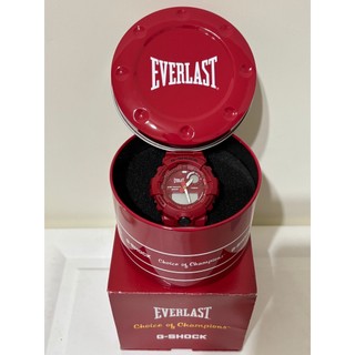 CASIO G-SHOCK X Everlast 拳擊 Boxing聯名紀念手錶 GBA-800-EL 4A