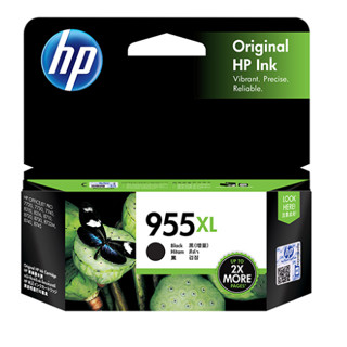 【全新原廠】HP 955XL 黑色高容量墨水匣 (L0S72AA)
