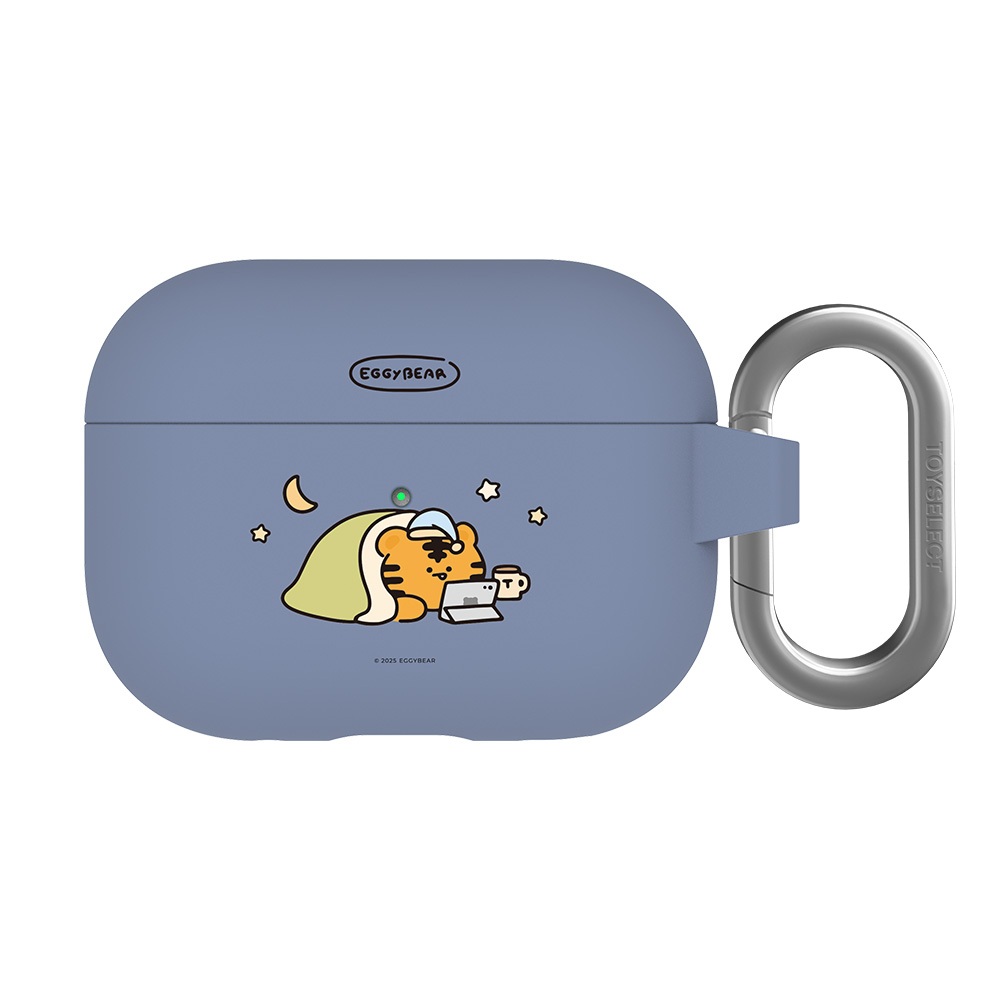 【TOYSELECT】蛋塔熊妹睡前追劇強悍防摔AirPods保護套