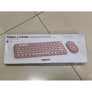 羅技 Pebble2 Combo 無線藍牙鍵盤滑鼠組 粉色