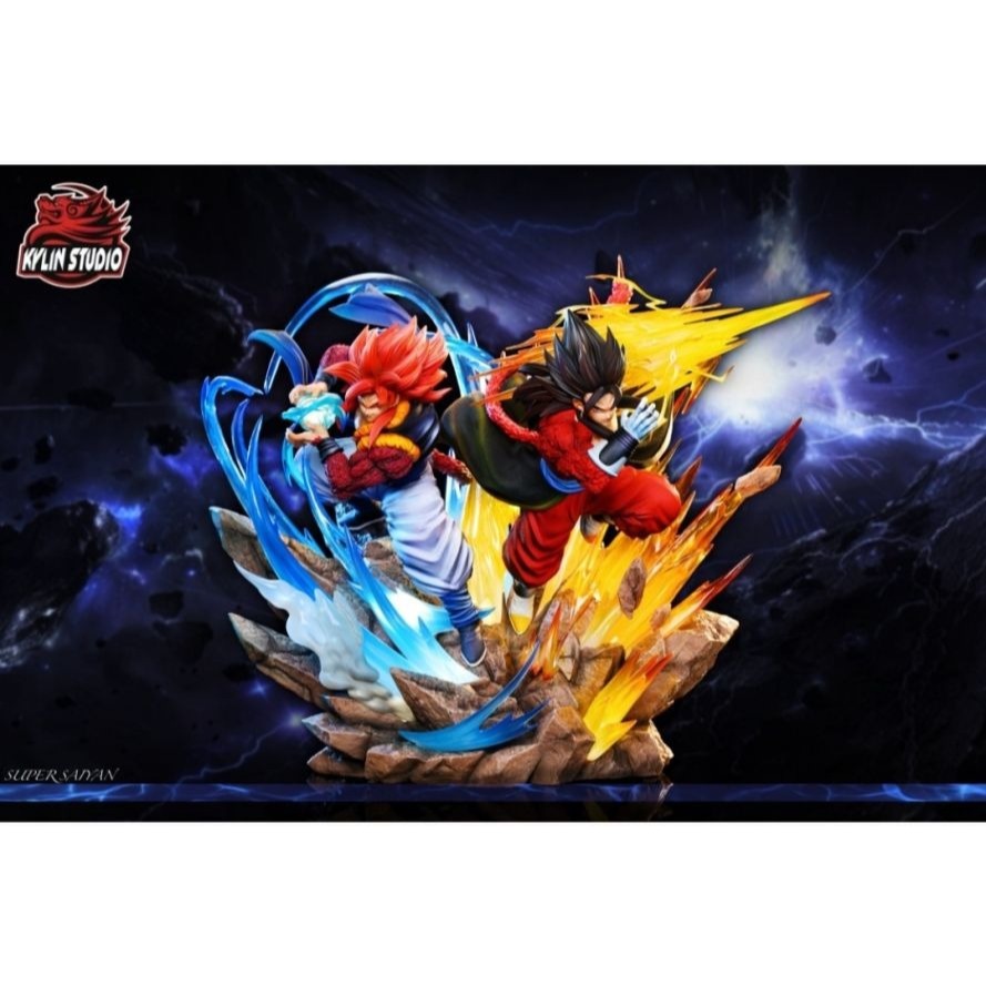🐺預購&代購🐺GK🐺正模🐺kylin studio 龍珠經典人物系列012 超四雙王悟吉塔&貝吉特