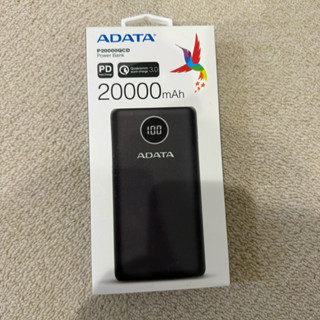 ADATA 威剛 快充行動電源 PD + QC 20000mAh Type-C