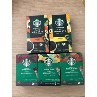 台灣出貨 星巴克咖啡即溶免煮美式黑咖啡粉 隨手包 原裝進口精品速溶咖啡 日韓限定