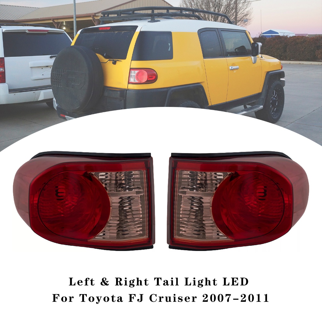 Toyota FJ Cruiser 2007-2011 左 & 右 LED 尾燈-極限超快感