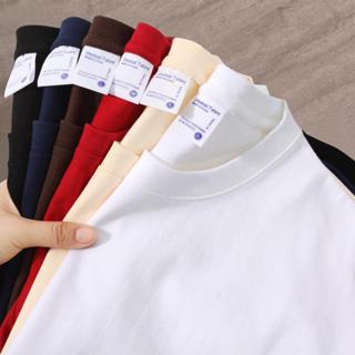 【YHC】重磅短T 短袖上衣 短袖T恤 OVERSIZE 500G 厚磅短T 重磅素T 素色 棉T 白T 寬版上衣