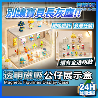 【給寶貝模型一個家】公仔盒 展示盒 公仔收納盒 現貨 泡泡瑪特展示盒 公仔展示盒 公仔收納 壓克力展示櫃【SL】