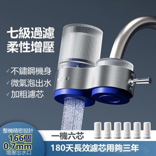 【德國紅點獎】德克西水龍頭過濾器 前置過濾器 過濾蓮蓬頭 PP棉濾心 濾芯 除氯過濾器 淨水器 沐浴淨水器