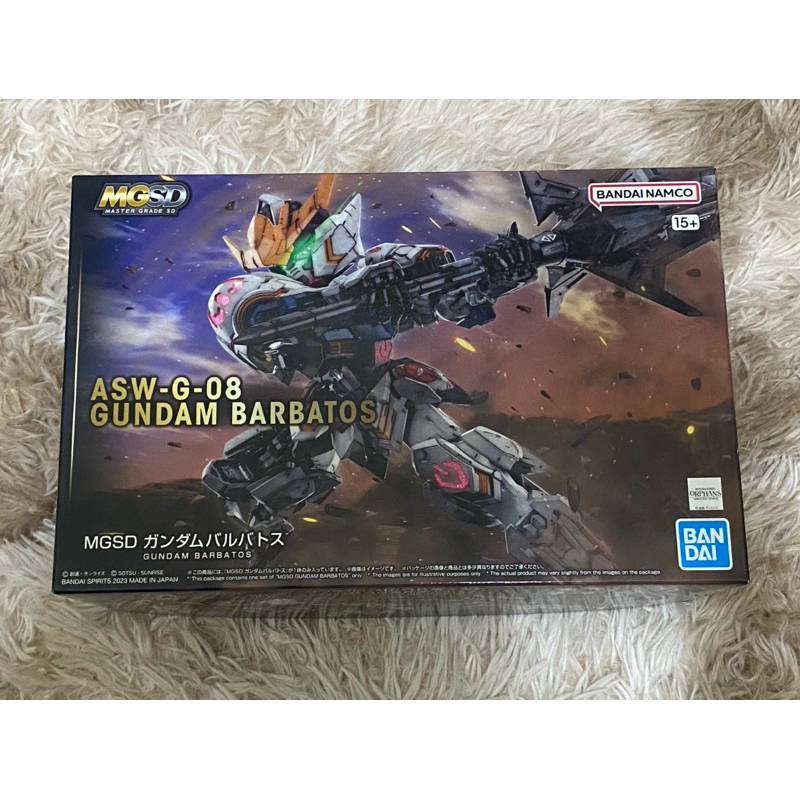 機動戰士鋼彈 鐵血的孤兒獵魔鋼彈系列BB戰士 MASTER GRADE SD MGSD 鐵血的孤兒 獵魔鋼彈（全新未組）
