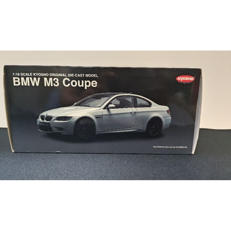 KYOSHO 京商 BMW E92 M3 珍珠白 1/18