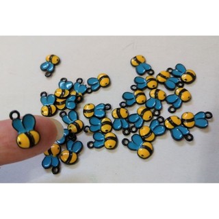 小蜜蜂合金，奶油滴膠合金吊飾，吊飾，小蜜蜂
