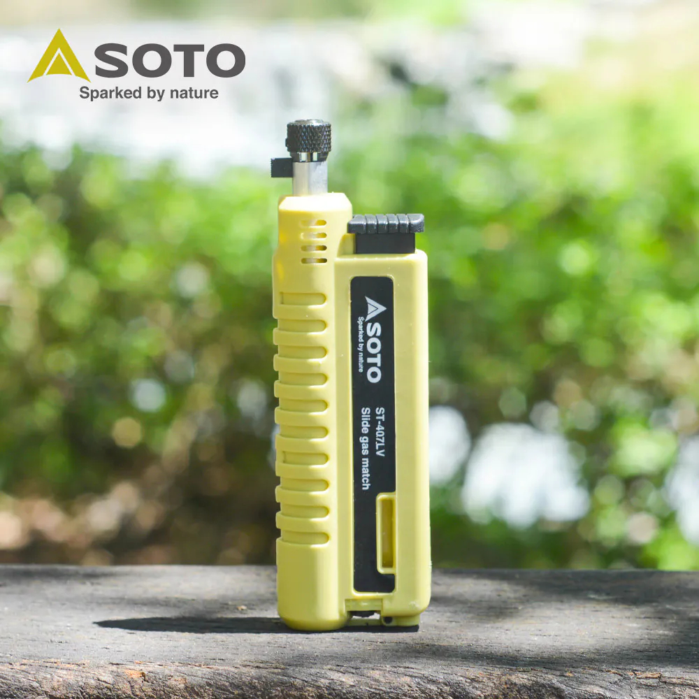 日本SOTO 伸縮點火器 ST-407LV【露營好康】點火器 打火機 噴槍 電子點火 焚火 烤肉 點火 露營 登山 野炊