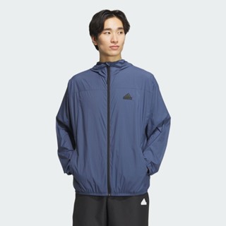 ADIDAS 外套 TH LW WV JKT 藍色 運動 輕薄 風衣外套 男 IT3941