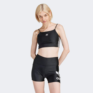 ADIDAS 背心 3 S BRA TOP 黑色 三葉草 細肩帶 小可愛 女 IU2415