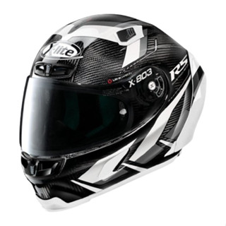 【KK】X-Lite X803RS#52 碳纖維 大尾翼 賽道帽 黑白 彩繪大尾翼 全罩式安全帽