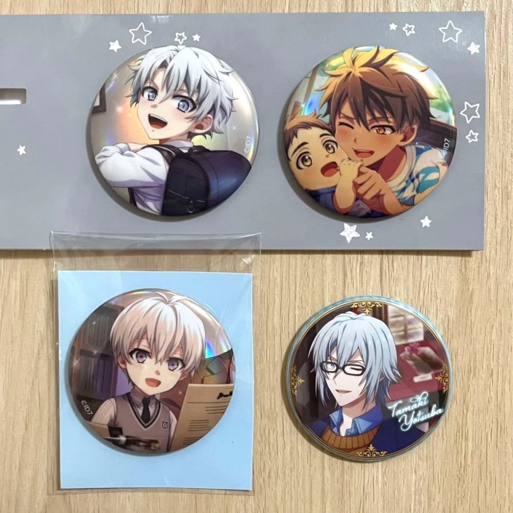 IDOLiSH7 偶像星願 徽章 四葉環 逢坂壯五 八乙女樂 十龍之介