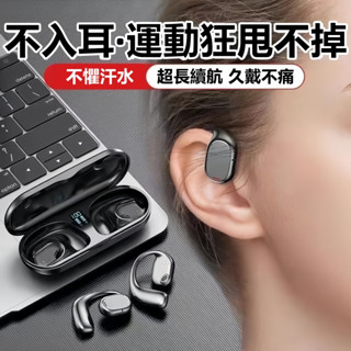 現貨 柏林之聲藍芽耳機 OWS開放式耳機 耳掛式降噪耳機 不入耳 超長續航 骨傳導耳機 掛耳式藍牙耳機 運動耳機
