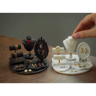 🍄 𝗠𝗲𝗹𝗼𝗻預購｜💎 1:6迷你珠寶首飾展示架 飾品架 珠寶 娃娃屋 娃用傢俱 bjd 小布 芭比 袖珍玩具 微縮模型