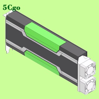 5cgo.【含稅】適用於英偉達tesla m40 p40 p100 v100顯示卡顯卡萬轉風扇渦輪散熱器暴力可調速改裝