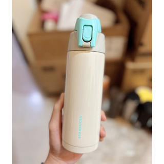 櫻花季 全新星巴克 運動系列 膳魔師保溫瓶 500ml 城市杯 膳魔師隨身瓶 運動系列 奶白配色 超輕量隨身瓶