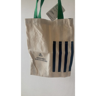 BROOKS BROTHERS 直條紋撞色托特包 帆布包 Brooks Brothers 直條紋撞色托特包 專櫃 帆布包