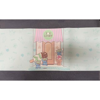 迪士尼 桌墊 (35cm*75cm) 玩具總動員 三眼怪 滑鼠墊 止滑墊