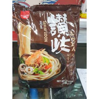 韓國 效期2025/10/27 SAMLIP 讚岐 烏龍麵 海鮮風味 642g(214g*3袋)