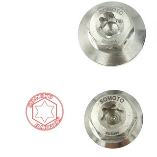 【SOMOTO 2026嚴選】 台灣製造 含氧白鐵不銹鋼不鏽鋼螺絲 O2螺絲 M12 白鐵 含氧感知器螺絲 含氧螺絲