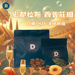 一滴水咖啡💧｜經典款 宏都拉斯 西普莊園 日曬 H28 淺中烘焙 熱帶風味 精選咖啡豆 經典咖啡