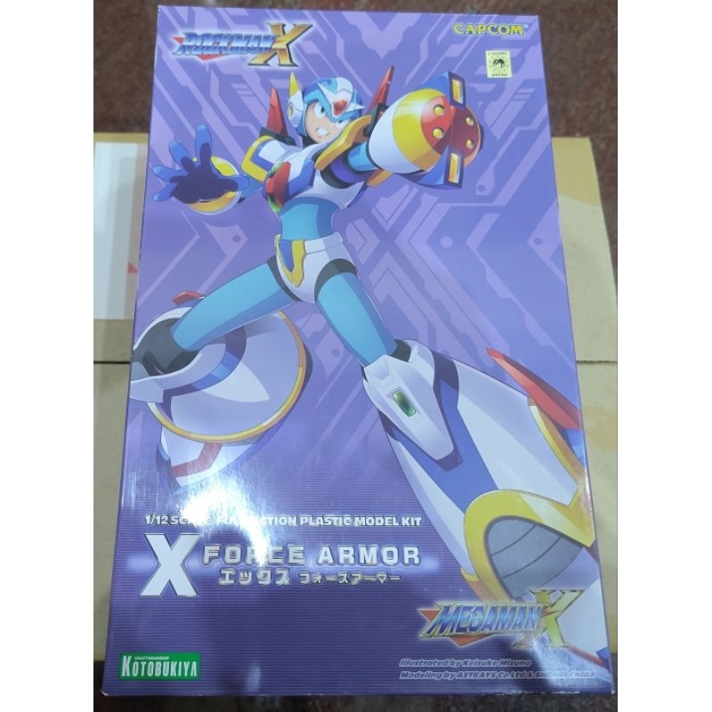 現貨 全新未組 壽屋 洛克人X4 武力鎧甲 武力裝甲