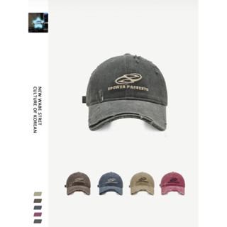 jpd store ｜做舊破壞感 字母 鴨舌帽 男女皆可戴