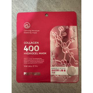 Prettyskin 膠原蛋白 400 水凝膠面膜 / 鎮靜保濕彈力面膜