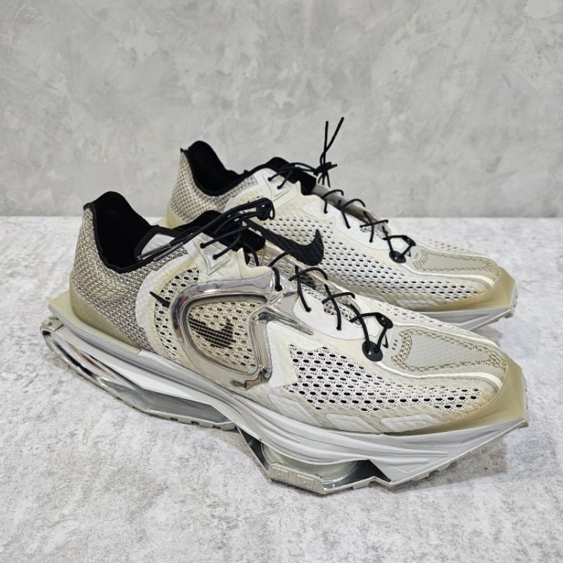 [二手A級無原盒] US12 Nike Zoom MMW 坦克鞋 米白 CU0676-200